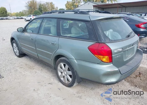 2006 Subaru Outback 2.5I/Outback 2.5I Special из США, поврежденный, VIN 4S4BP61C167333643
